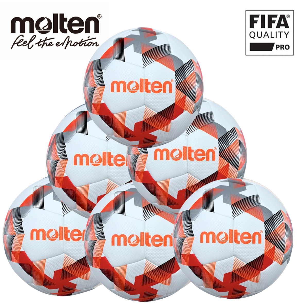 Molten Fodbold 3555 str. 5 FIFA Quality Pro Sæsonstart 50% Rabat